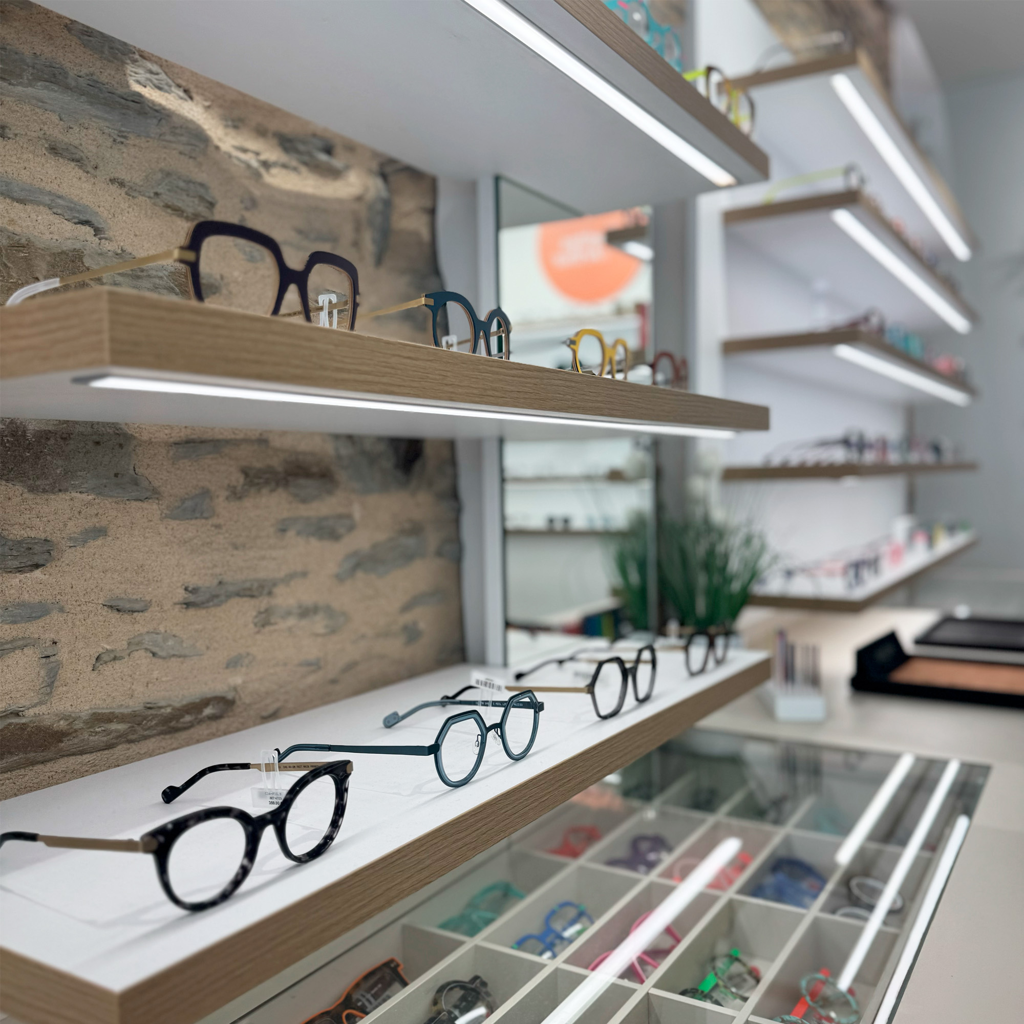 agencement detail lunettes