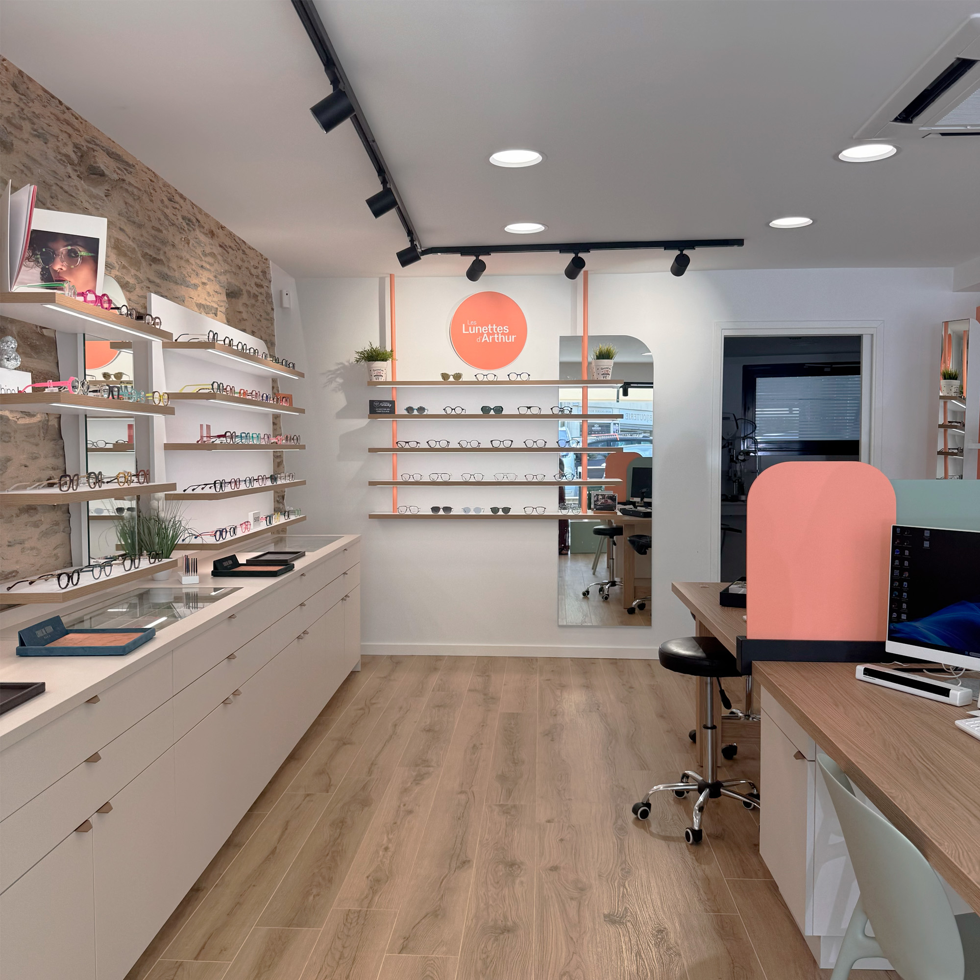 agencement lunettes