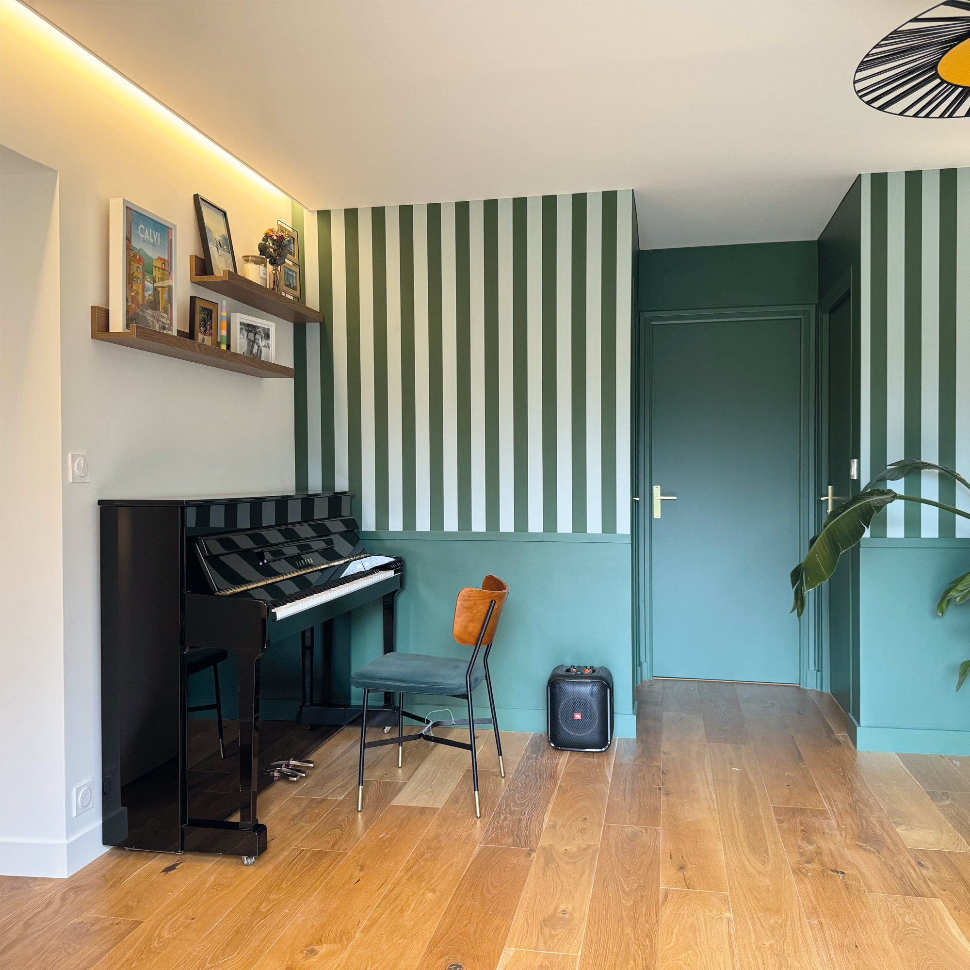 amenagement detail rayure sur mesure