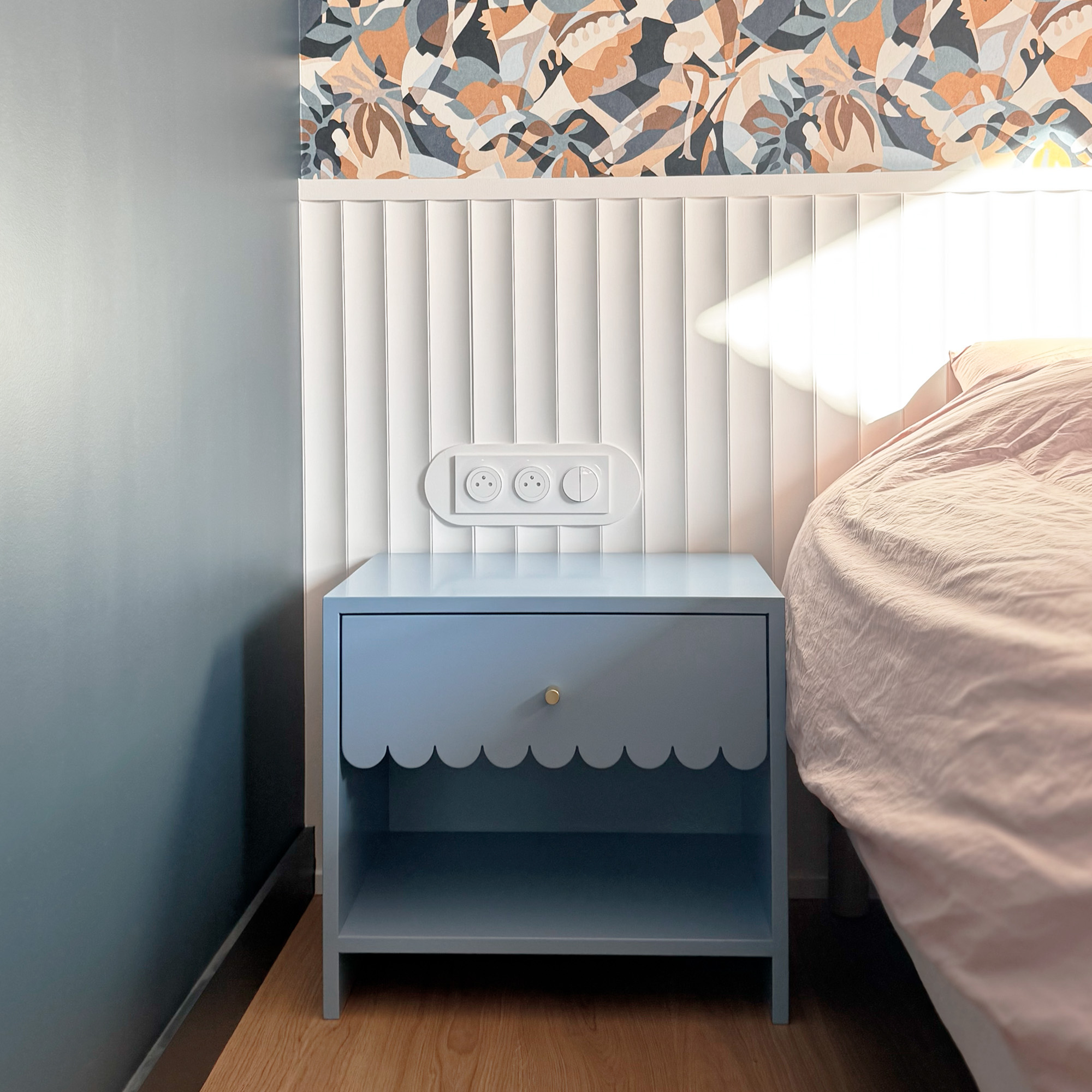 amenagement meuble dessine sur mesure tete de lit
